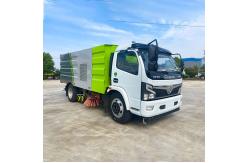 China Customized Dongfeng 4x2 8 CBM Road Street Cleaning Sweeper Truck supplier