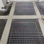 5mm Lightweight Aluminum Open Bar Grating With 1 Inch Bar Spacing And Anodized Surface for sale