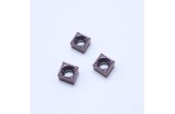 China Fracture Resistance Cermet Turning Tool Inserts Good Surface Smoothness CCMT09T302-1PP PV4412 supplier