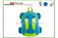 China Waterproof Kids Animal Backpack , Personalised Toddler Backpack Elephant Style supplier