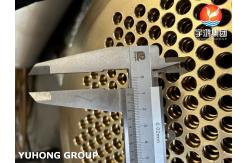 China ASTM B171 C46400 Naval Brass Tubesheet For Heat Exchanger And Boiler supplier