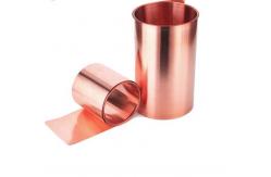 China JIS ASTM 0.05mm C1100 Pure Copper Coil Bright Mill Mirror Surface supplier