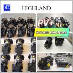 Harvester Hydraulic Drive System With Axial Piston Pump Structure