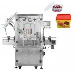 Automatic Dust Capping Machine Milk Filling Machine Biscuits Potato Chips Capping for sale