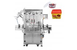 China Automatic Dust Capping Machine Milk Filling Machine Biscuits Potato Chips Capping supplier