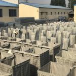 Square Hole 2.4mm Hesco Barrier 60x80 Mesh for sale