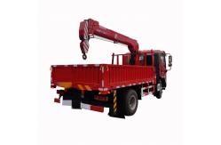 China DAYUN Telescopic Boom Crane Truck Mounted 4 Tons Folding Crane supplier