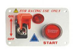 China Auto Toggle Racing Switch Panel With Aluminum Alloy And Plastic Material supplier