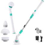 Eletalker Electric Spin Scrubber Cordless With 3 Brush Heads Quick Charge for sale