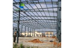 China Customized Steel Building With Single Skin or Insulated Sandwich Panel Wall supplier