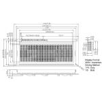 Custom Made Character LCD Module For Telephone / Home Automation