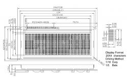 China Custom Made Character LCD Module For Telephone / Home Automation supplier