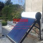 300L White Solar Water Heater 200L Non Pressure Grey Solar Geyser Silver 304 Vacuum Tube Solar Collector for sale