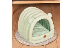 China Soft Plush Premium Cotton No Deformation Cave Bed Cat supplier