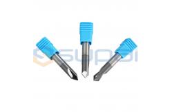China Custom Made Chamfer End Mill For Metal Steel / Flat Countersink Drill Bit supplier