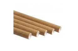China Washable Reusable Kraft Paper Straws Smooth Cutting Thick Paper Straws supplier