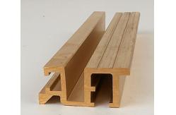 China Copper Extruded Decorative Profiles Brass Construction Material supplier