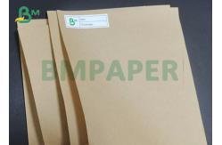 China Jumbo Rolls Brown Kraft 60gsm To 120gsm Unbleached Interleave Paper For Envelope supplier