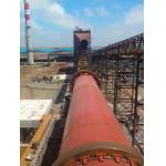 Metallurgical Industry 600t/D Zinc Oxide Cement Rotary Kiln Complete Production Line for sale