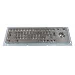 Industrial Keyboard With Trackball Compact IP65 Panel Mount Metal Keyboard