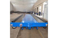 China 50 Tons Cable Reel Transport Trolley Apply For Steel Plate Handling supplier