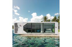 China White Or Customized Space Capsule House Prefabricated Construction Needs 11000 Kgs supplier