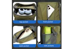 China Reflective Printing Easy Strap Hiking Rucksack For Lightweight Backpacking supplier