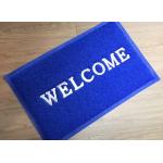 Custom welcome pvc coil mat for front door  PVC Coil Logo Door Mat for sale