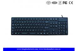 China Desk Top Waterproof Silicone Keyboard F1 - F12 Function Keys and Numeric Keys supplier