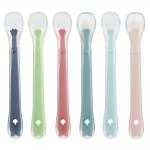 Non-Toxic Bear Silicone Spoon Fork For Kitchen Utensils Eco-Friendly Durable for sale