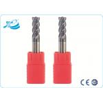 Tungsten Carbide Square End Mill with 4 Flute Diameter 4mm End Mill for sale