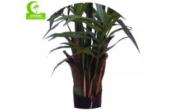 China All Season Height 210cm Artificial Tropical Tree With Pot supplier