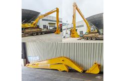 China 18M 20M Excavator Long Reach Boom Arm With Bucket For Dredging supplier