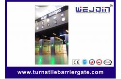 China Intelligent Flap Barrier with 304 Stainless Steel Housing and Fingerprint System supplier