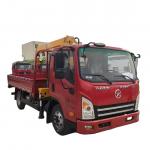 Light Small Truck 8-ton Telescopic Arm Folding Arm Vehicle Mounted Mobile Crane for sale