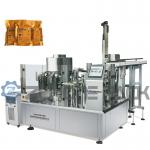 ISO Meat Rotary Vacuum Packaging Machine Meat Seafood Deli Vacuum for sale