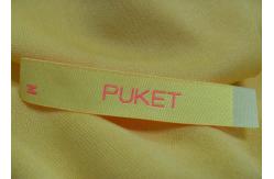 China Black Embroidered Back Neck Main Label Leather Jacket Badges For Garment supplier