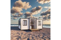 China Wholesale  40ft 20ft Movable Foldable Expandable Prefab Container House supplier