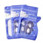 OEM Liquid Spout Bag , 40-200mic Plastic Breast Pump Milk Storage Bags for sale