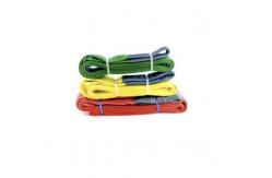 China High Tenacity Blue Polyester Webbing Sling 240mm Width Heavy-Duty Lifting Solution supplier