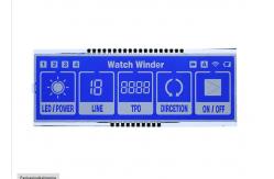 China TN 6 O'Clock Monochrome Transflective Custom Lcd Display For Instrument supplier