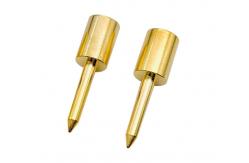China Mechanical Machined Pins Precision CNC Brass Parts Customized Size supplier