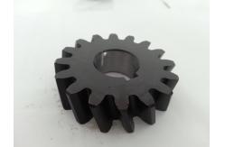 China 16 Module 15T Gear Grinding Metal Spur Gear With Straight Sided Spline supplier