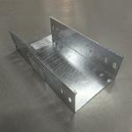 Indoor Outdoor Wall Mounted Cable Tray Hot Dip Zinc Plating for sale