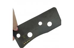 China Yellow/Black Polyimide Flex Heaters Thin Heating Element With Overheat Protection supplier