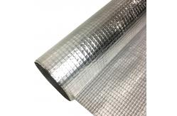 China 43 Micron Foil Scrim Tape Cold Weather Reinforced Aluminium Foil Tape supplier