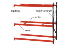 China Step Beam Style Teardrop Pallet Rack Shelving 2000 Lbs – 7000 Lbs Capacities supplier