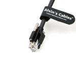 Alvin's CAT6a GigE Vision Cable 16.4ft Shielded Screw Lock RJ45