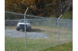 China Hot Dipped Galvanized Chain Link Fence PVC Coated 50ft Length supplier