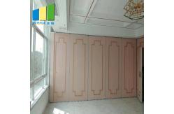 China Gypsum Sliding Folding Door Acoustic Movable Partition Wall Board For Hotel supplier